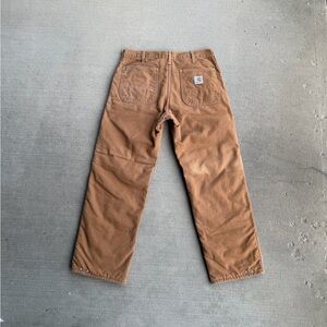 Carhartt 62WQ Insulated Work Pants Size 34 Vintage 80s Union Made in the USA